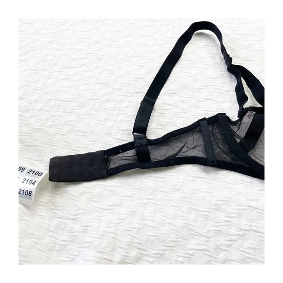 Buy 1 get 1 free 32b Victorias Secret very sexy sheer x black - Picture 7 of 7